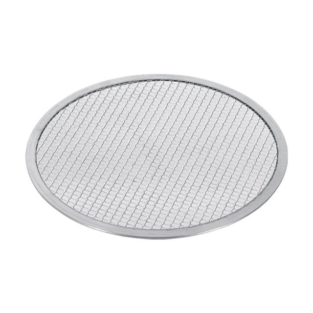 Pantalla para pizza, malla para pizza, suministros para el hogar, placa de cocina de interior con agujeros, sin costuras, para barbacoa, antiadherente, para hornear en la cocina, Diámetro 255cm