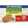 Nature Valley Cinnamon Biscuits with Almond Butter Filling, 20 Count