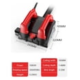 thumbnail image 3 of 1680W Electric Wall Planing Machine Automatic Concrete Shovel Putty Wall Scraper Planner Dust-free, 3 of 8