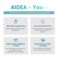thumbnail image 4 of AIDEA Microfiber Cleaning Cloths Softer Highly Absorbent, Lint Free Streak Free for House, Kitchen, Car, Window Gifts(16in.x16in.)—12PK, 4 of 8