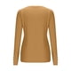 thumbnail image 4 of Heisall Womens Casual T-Shirts Long Sleeve Button-Up V-Neck Solid Color 2025 New Arrival Fashion Casual Tops, 4 of 7