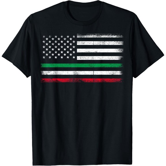 Italian American Flag Italy Flag T-Shirt