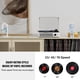 thumbnail image 4 of Tocadiscos de vinilo cotsoco, accionado por correa, 3 velocidades, Bluetooth, blanco, 4 of 7