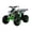 Gray/Green, variant on Coolster 125cc Fully Automatic Mid Sized Sport ATV 3125F2