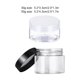 thumbnail image 3 of Tarro de crema facial DIY soportes de embalaje soporte de almacenamiento transparente sellado con tapa envase cosmético de plástico para salón Almacenamiento y organización del hogar Tipo 1 Kearding HA062036-01, 3 of 6