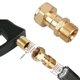 thumbnail image 1 of Manguera de conector de junta giratoria de arandela de latón de alta presión con rosca M22 de 14mm con manguera de rotación de 360 ??grados LingWen 8390605461415, 1 of 1