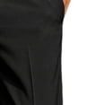 thumbnail image 7 of Dressy Two Piece Set for Knitted Short Sleeve Shirt & Pants Business Casual Office Outfit Spring Summer 2 PC Sets Black 2XL, 7 of 7