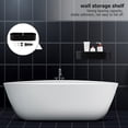 thumbnail image 3 of Estante de almacenamiento de pared sin perforaciones, de metal, para cocina y baño, 1 unidad, 3 of 6