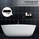 thumbnail image 3 of Estante de almacenamiento de pared sin perforaciones, de metal, para cocina y baño, 1 unidad, 3 of 6