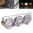 thumbnail image 1 of Oil Universal 3 in 1 Gauge Set Water Temp VoltsOil Press 52mm Meter Mechanical Instrument, 1 of 7