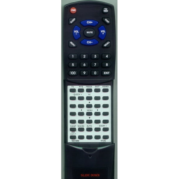 Replacement Remote for ILO 5000100059, RT5000100059, P42BSKH, P42BSKH VERSION 1, P42BSKHVERSION1, P42BSKHUS4, P42BSKHUS2