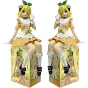 AnimebagKagamine Rin Hatsune Miku Action Figure Model Toys Cute Action Model PVC Collection Desktop Accessories Gift Toys