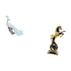 thumbnail image 5 of Escultura De Caballo De Pavo Real, Figura Decorativa, Adorno De Jardín, Artesanía, Estatua, Colección, Mesa, Animal, Centro De Mesa, Hogar, Dormitorio, Patio, Sala De Estar, Escritorio, 5 of 8