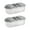Light Grey, variant on Compartment Kids Box Leakproof Container With Clear Lid For Travel, School & Home Storage