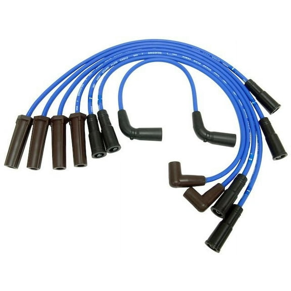 Spark Plug Wire Set - Compatible with 1999 - 2006 Chevy Silverado 1500 4.3L V6 2000 2001 2002 2003 2004 2005