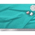 thumbnail image 2 of Soimoi Green polyester Crepe Fabric Plus Sign Geometric Print Fabric by Yard 42 Inch Wide, 2 of 3
