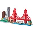 thumbnail image 1 of Jxrlmb Architecture Skyline Collection San Francisco 3574 Piezas Micro Mini Bloques Juego De Construcción Rompecabezas 3D Kit De Modelos Como Juguetes Presentes para Adultos Y Niños, 1 of 5