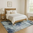 thumbnail image 7 of Addison Rugs Mayfield Premium Machine Washable Transitional Modern Blue Rectangle Rug, 3' x 5', 7 of 7