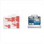 Pac-Kit 6400 10 PERSON STEEL WEATHERPROOF FIRST AID KIT-W/E