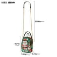 thumbnail image 2 of FORMRS Crossbody Bag for Women Quilted Travel Shoulder Cell Phone Purse with Chain Strap Handbag, Cute Christmas Pattern, 2 of 7