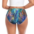 thumbnail image 3 of Womens Underwear Colorful Winged Dolphin Cuteness No Show Seamless Underwear for Women, Soft Stretch Women's Panties, Hipster Ladies Panties Bikini Underwear Briefs, 3 of 6