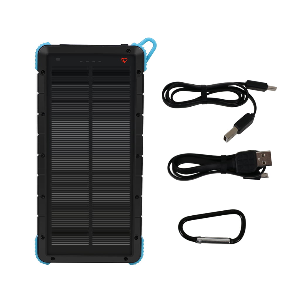 Renogy E.Flex 21W Portable Solar Panel USB Charger with 6000mAh Built-in Battery 