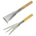 thumbnail image 4 of BESTYASH 2Pcs Planting Shovels Khaki with Strong Wear Resistance and Ergonomic Wooden Handles, 4 of 8