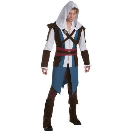 Assassin's Creed: Edward Classic Men's Adult Halloween Costume, L