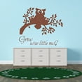 thumbnail image 1 of Animal Wall Decals for Children Playroom - Happy Owl Family with Father, Mother and Baby Owl DIY & Creativity Boy Girl Bedroom Wall Sticker - Size: 30 In x 27 In, 1 of 5