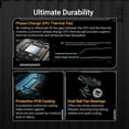 thumbnail image 6 of TUF AMD Radeon RX 9070 XT Graphic Card - 16 GB GDDR6 - 7680 x 4320 - 2.54 GHz Game Clock - 3.08 GHz Boost Clock - 256 bit Bus Width - PCI Express 5.0 - DisplayPort - 3 x DisplayPort - HDMI - VGA, 6 of 17
