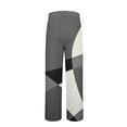 thumbnail image 4 of Styesk Men's Pants Man Fashion Printing Elastic Waist Drawstring Fallow Full Length Pants, 4 of 5
