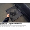 thumbnail image 2 of Rockville Slim Shaker 10" 150W Powered Subwoofer, Under or Behind Couch, Low Profile, Wall-Mountable, Deep Bass, for Home Theater and Gaming, 2 of 9