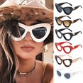 thumbnail image 6 of Retro Brand Designer Beach Glasses UV400 Oversized Sunglasses for Men Women Sunglasses Cat Eye C7, 6 of 8