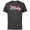 Charcoal, variant on Disney Mickey & Minnie Coquette Valentine's Family Trip 2026 - Short Sleeve Cotton T-Shirt for Adults - Customized-Black