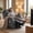 Grey, variant on Power Lift Recliner Chair with Massage and Heat for Elderly, Electric Recliner Single Sofa with Two Cup Holders, Extended Footrest, Side Pocket and USB Charge Port for Living Room
