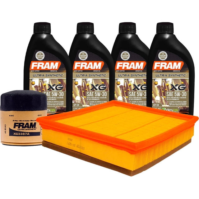 Kit De Aceite Sintético 5W30 Kit De Afinación Sin Bujías Compatible con Chevrolet Tornado L4 1.8L DE 2011 A 2020
