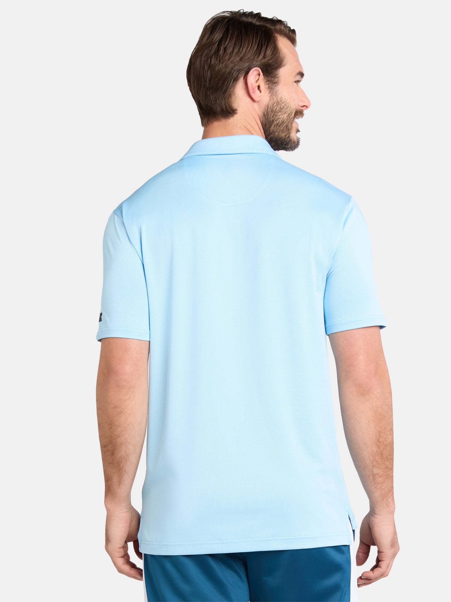 Russell Athletic Men's Performance Polo Shirt with Short Sleeves, Sizes S-2XL