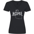 thumbnail image 3 of Inktastic It's Home- State of Oklahoma outline Women's V-Neck T-Shirt, 3 of 5