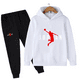 thumbnail image 5 of Conjuntos de chándal para niños, ropa para bebés, niños y niñas, trajes deportivos de moda, sudaderas con capucha y pantalones, chaqueta de marca, ropa para niños, 5 of 5