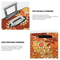 thumbnail image 5 of Easygdp Hippie Flower Double-Sided Printed Elastic Suitcase Protective Cover,Invisible Zipper, Business Trip Luggage Cases,Washable And Resistant To Falling -X-Large, 5 of 9