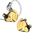 thumbnail image 1 of Audífonos BINDEN ZSN Pro-X Híbridos HiFi Desmontables Dorado, 1 of 5