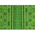 thumbnail image 1 of Ahgly Company Indoor Rectangle Abstract Green Modern Area Rugs, 6' x 9', 1 of 4