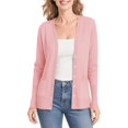 thumbnail image 1 of Urban CoCo Women's Button Down Lightweight Knit Cardigan Sweater with Pockets, 1 of 7