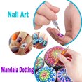 thumbnail image 3 of 40Pcs DIY Mandala Dotting Tools Kit Stencils Template Brush for Painting Rocks Stone Dot Art, 3 of 10