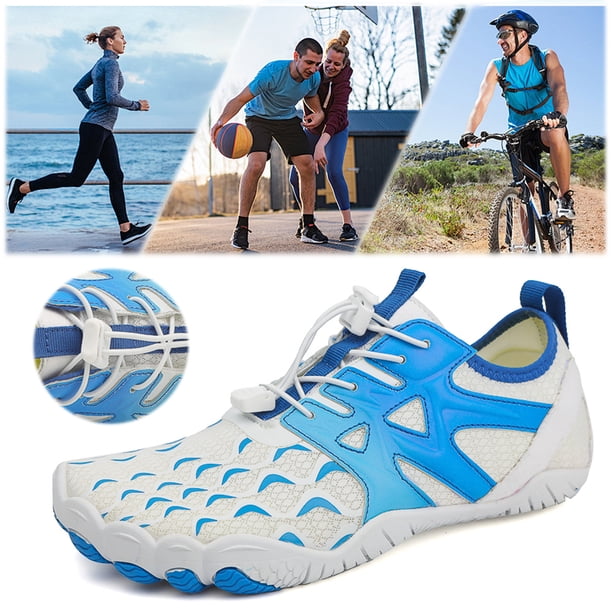 Mar Zapatos Playa Descalzos Hombres Mujeres Transpirable Secado Rápido Aqua