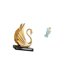 thumbnail image 5 of Figura De Mujer Cisne De Resina, Estatua De Colección, Pieza De Arte Moderno, Escultura Animal, Decoración De Mesa, Adorno De Dama Para Sala De Estar, Gabinete, Hogar, 5 of 8