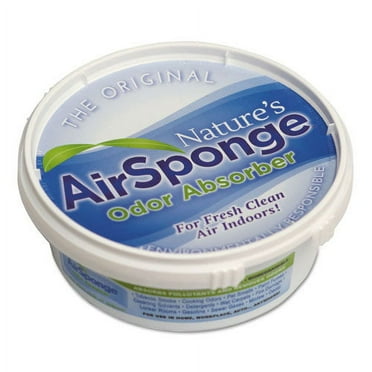 2Pc Nature'S Air Sponge Odor Absorber, Neutral, 0.5 Lb Gel
