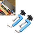 thumbnail image 3 of Universal Fence Clamp for Miter & Table Saws, Router Tables - Rigid Aluminum Body, Precision Woodworking Square Clamp, Durable Tool for DIY Projects & Professional Use, Ideal Gift for Craftsmen, 3 of 9