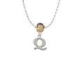 thumbnail image 2 of Delight Jewelry Silvertone Large Initial - Q - Mia Monkey Charm Necklace, 2 of 4