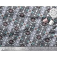 thumbnail image 2 of Soimoi Poly Georgette Fabric Ikat Southwestern Print Sewing Fabric Yard 52 Inch Wide, 2 of 3